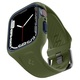 Spigen Чехол и ремешок 2в1 для Apple Watch 45mm Liquid Air Pro, Moss Green