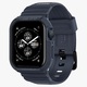 Spigen Чохол та ремінець 2в1 для Apple Watch 45mm/44mm Rugged Armor Pro, Charcoal Gray