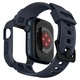 Spigen Чохол та ремінець 2в1 для Apple Watch 45mm/44mm Rugged Armor Pro, Charcoal Gray