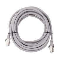 Патч-корд 2E Cat 6, FTP, RJ45, 26AWG, 7/0.16 Cu, 5.00 м, LSZH, Сірий