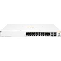 Коммутатор HPE Aruba Instant On 1930 24G Class4 PoE 4SFP/SFP+ 195W Switch, 24xGE, 4xGE SFP ports, LT Warranty