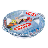 Форма с/к PYREX B&E форма скл.кругл. 26х23см (1,3л) рифл з ручками (198B000/7648)