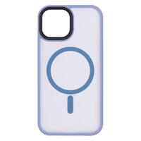 Чохол 2Е Basic для Apple iPhone 15, Soft Touch MagSafe Cover, Light Blue