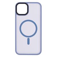 Чохол 2Е Basic для Apple iPhone 15 Plus, Soft Touch MagSafe Cover, Light Blue