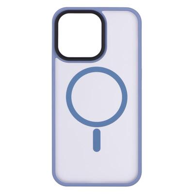 Чехол 2Е Basic для Apple iPhone 15 Ultra, Soft Touch MagSafe Cover, Light Blue