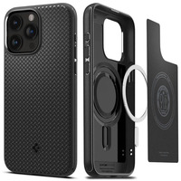 Чохол Spigen для Apple iPhone 15 Pro Mag Armor MagFit, Matte Black