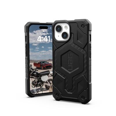 Чохол UAG для Apple iPhone 15 Monarch Pro Magsafe, Carbon Fiber