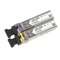 Комплект SFP-Трансиверів MikroTik S-4554LC80D (S-45LC80D+S-54LC80D), SM, 80км