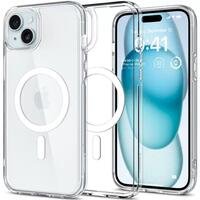 Чехол Spigen для iPhone 15 Plus Ultra Hybrid MagFit, White