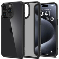 Чехол Spigen для iPhone 15 Pro Ultra Hybrid, Frost Black