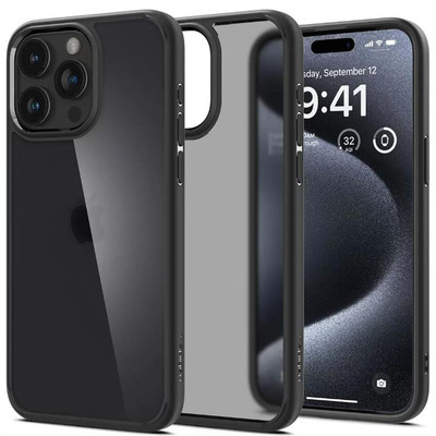 Чохол Spigen для Apple iPhone 15 Pro Ultra Hybrid, Frost Black