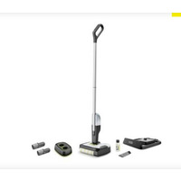 Поломоечная машина Karcher беспроводная Premium, конт пыль -0.2л, вода -0.4л, автон. работа до 45мин, вес-4.3кг, серебряный