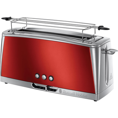 Тостер на 2 длинных слота Russell Hobbs 23250-56 Luna Solar Red