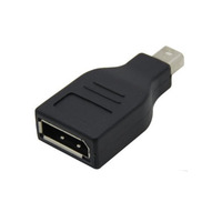 Перехідник mini DisplayPort M --> DisplayPort F, чорний