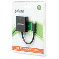 Перехідник USB3.1 Type-C --> HDMI (F), Manhattan