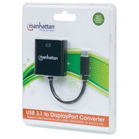 Перехідник USB3.1 Type-C --> DisplayPort (F), Manhattan