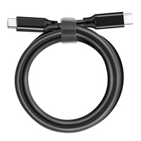 Кабель USB3.1 Type-C MM, 1.0м, PD3.0 Gen2 100W(20V 5A), 4K 60Hz черный