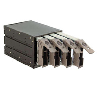 Бекплейн Chieftec SST-3141SAS 3x5.25" -> 4x3.5" HDDs Hot-Swap Aluminium