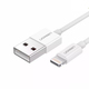 КабельUgreen US155 USB - Lightning (M/M), 2 м, White (20730)