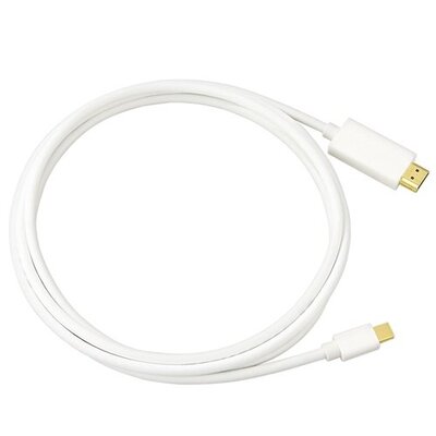 Кабель Mini DisplayPort - HDMI M/M 1.8м белый