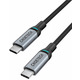 Кабель Choetech USB Type-C – USB Type-C (M/M), 1.8 м, Grey (XCC-1002)