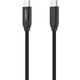 Кабель Choetech USB Type-C – USB Type-C (M/M), 2 м, Black (XCC-1036)