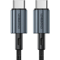 Кабель USB 2.0 Type-C MM, 2.0 м, (60W) оплетки, черный Choetech