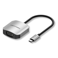 Переходник USB3.1 Type-C --> VGA(F), 1080p 60Hz, кабель 0.15м, Vention