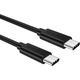 Кабель Choetech USB Type-C – USB Type-C (M/M), 2 м, Black (CC0003)