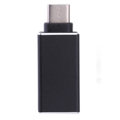 Переходник USB3.1 Type-C --> Micro USB (OTG) OEM, черный