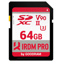 Картка пам'яті Memory card Secure Digital 64Gb GoodRAM IRDM PRO SDXC V90 UHS-II U3 Retail