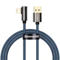 Кабель Baseus Legend Series Elbow USB-Lightning, 1м, Blue (CACS000003)