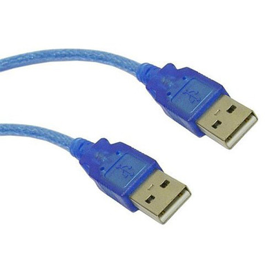 Кабель USB AM-AM, 1.5м, синий