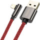 Кабель Baseus Legend Series Elbow USB-Lightning, 1м, Red (CACS000009)