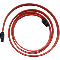 Кабель SATA 7pin, F/F, 100 см, Red