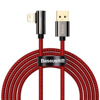 КабельBaseus Legend Series Elbow USB-Lightning, 2м, Red (CACS000109)