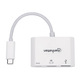 Док-станція USB3.1 Type-C --> HDMI/USB 3.0/PD 60W 4-in-1 White Manhattan