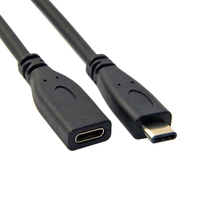 Кабель-удлинитель USB3.1 Type-C M - Type-C F 3.0 м Gen2, 20 Gbps, 4K 60Hz, 100W 5A