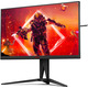 Монітор TFT 31,5" AOC AGON AG325QZN/EU, QHD, VA, 240Hz, 0,5 ms, 2хHDMI, 2хDP, USB-hub, HAS, Pivot, чорн з че