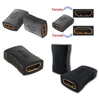 Перехідник HDMI AF <--> AF чорний