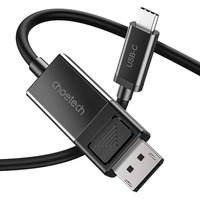 Кабель USB 3.1 Type-C M - DisplayPort M V1.4, Thunderbolt 3, 1.8m 4K@60Hz PVC, чорний Choetech