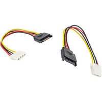 Кабель живлення SATA - Molex M/F