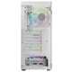 Корпус LogicConcept ARAMIS MESH+GLASS ARGB fans 4x120mm WHITE без БЖ ATX