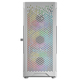 Корпус LogicConcept ARAMIS MESH+GLASS ARGB fans 4x120mm WHITE без БЖ ATX