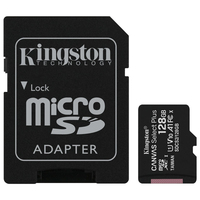 Картка пам'яті Memory card Secure Digital Micro128GB Kingston Canvas Select Plus SDXC UHS-1 U1 V10 A1 Class 10, Ret