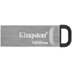 USB Flash Kingston  DataTraveler Kyson Metal 128GB USB3.2 Gen 1 Silver/Black, Retail