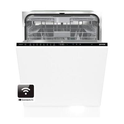 Посудомоечная машина Gorenje встраиваемая, 16компл., A+++, 60см, инвертор,Полный AquaStop, Wi-Fi, сенсорн.упр, 3и корзины, белый