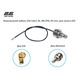 Коаксиальный кабель Coaxial cable (Pigtail) 2E QMA-IPX, 95 мм, для RC