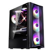 Корпус Zalman N4 REV.1, з БЖ ZM700-TXII,  1xUSB3.0, 2xUSB2.0, 3x140мм RGB, 3x120мм RGB, VGA 315мм, LCS ready, TG Side Window, ATX, чорний