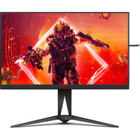 TFT 27" AOC AGON AG275QZ/EU, QHD, IPS, 270Гц, 0,5мс, 2x HDMI, 2x DP, USB-hub, HAS, Pivot, черно-червь